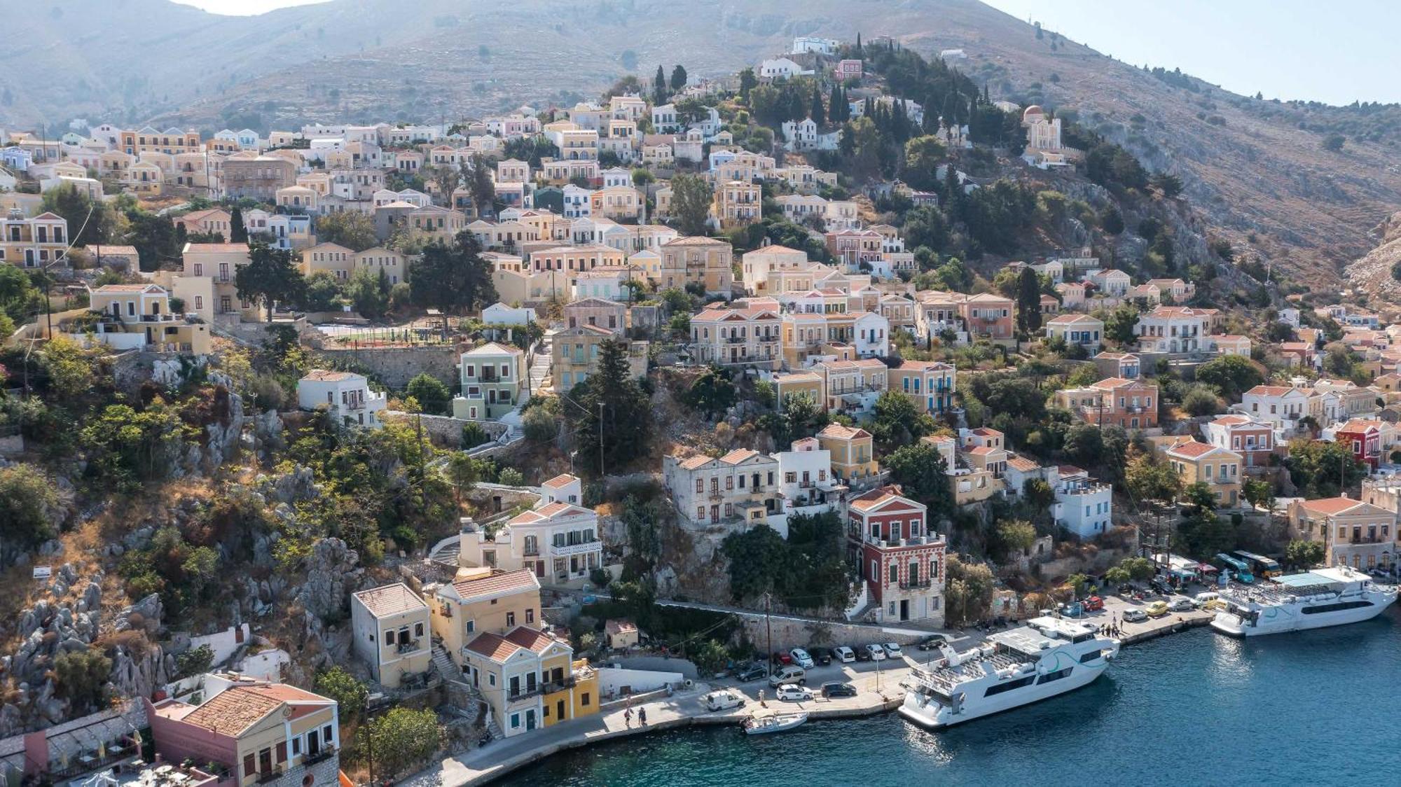 Galini Kali Strata Villa Symi Exterior photo