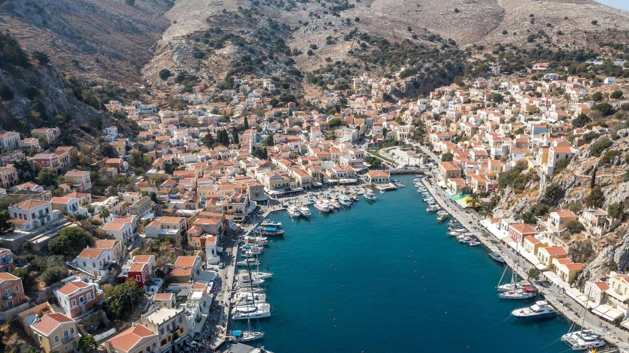 Galini Kali Strata Villa Symi Exterior photo