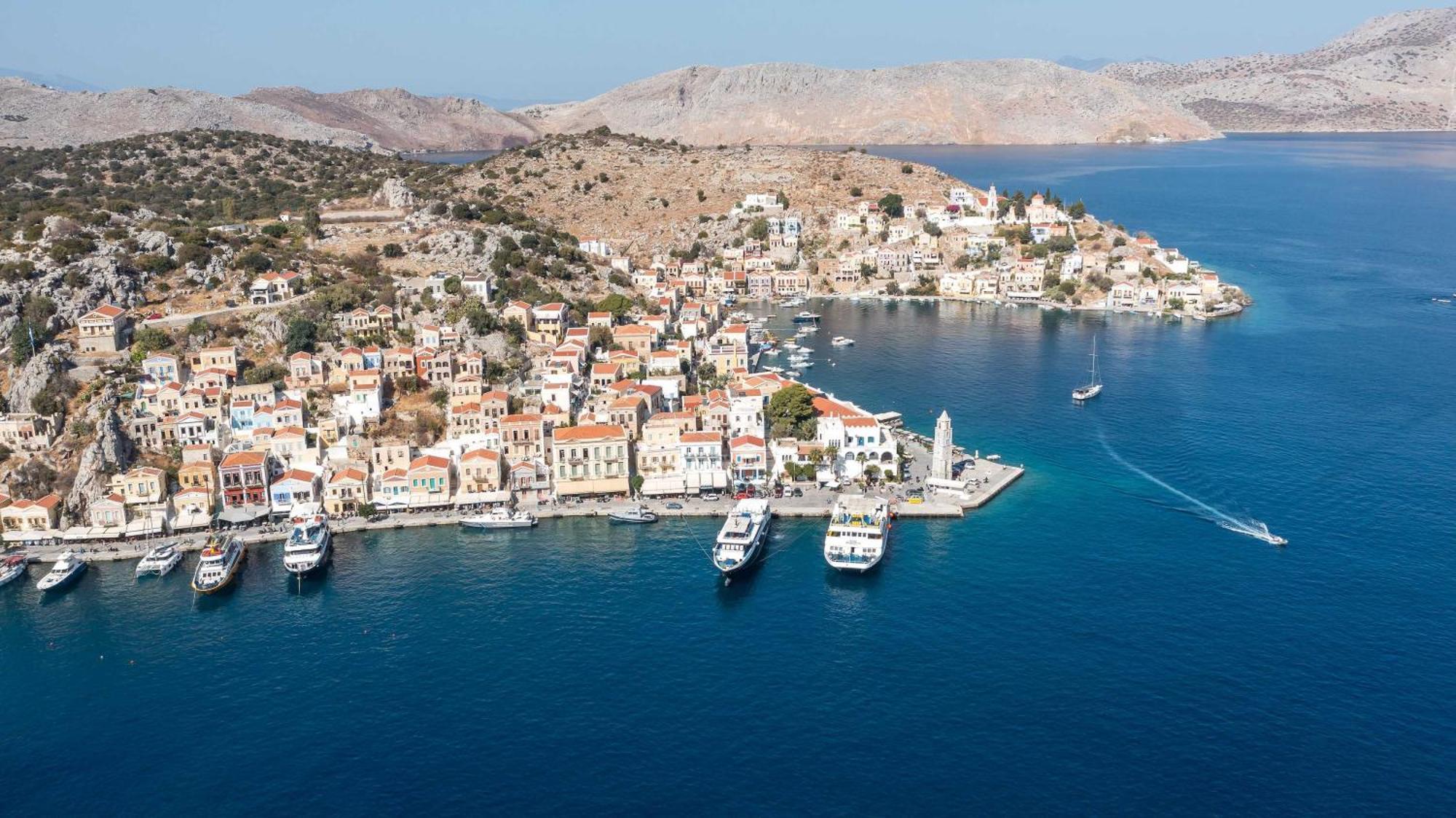 Galini Kali Strata Villa Symi Exterior photo