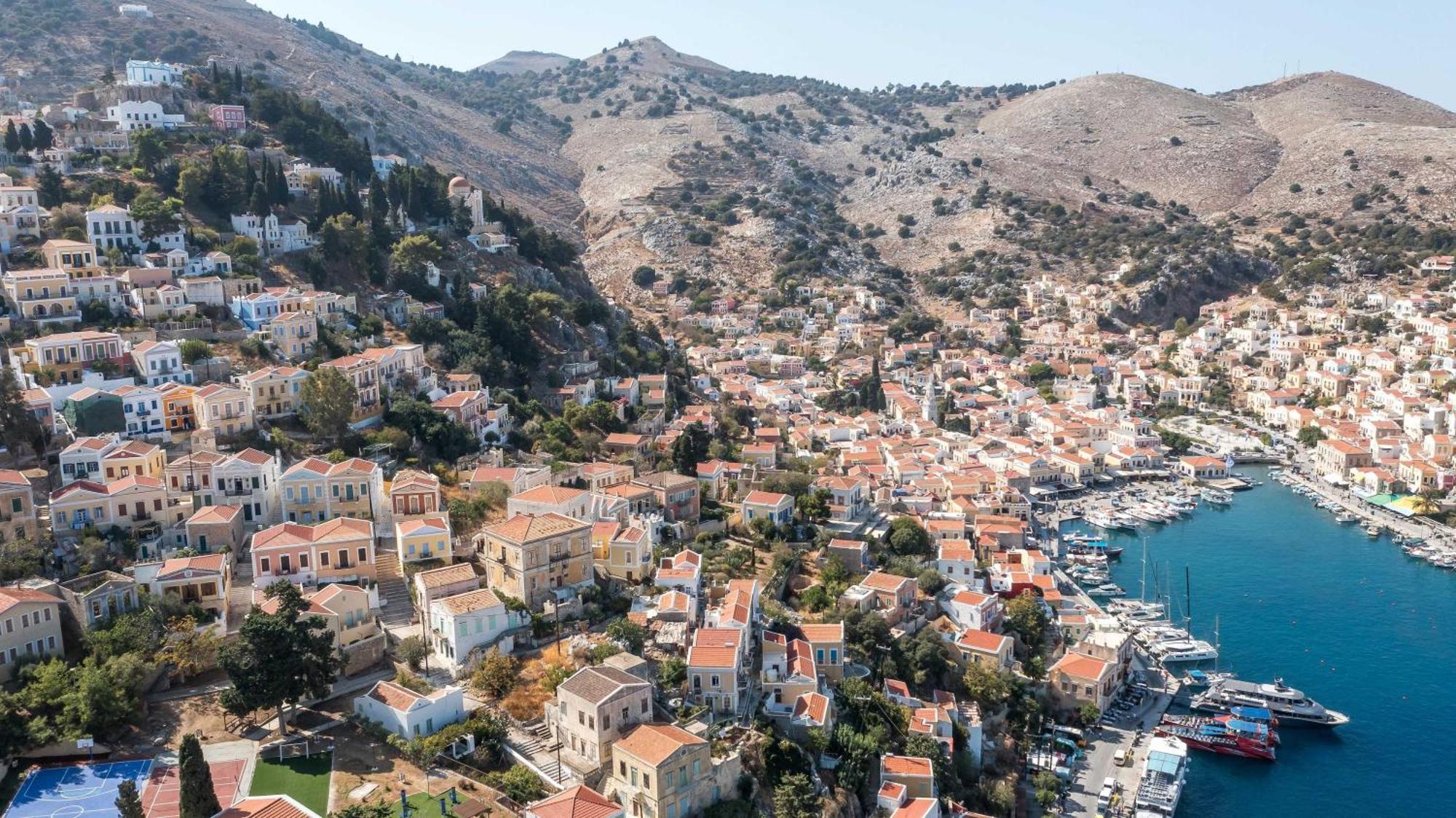 Galini Kali Strata Villa Symi Exterior photo